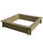 Wooden Sandpit with Lid - Rowlinson