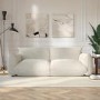 Beige Chenille 3 Seater Cloud Sofa - Santo