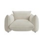 Beige Chenille Cloud Armchair - Santo