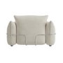 Beige Chenille Cloud Armchair - Santo