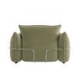 GRADE A1 - Sage Green Velvet Armchair - Santo