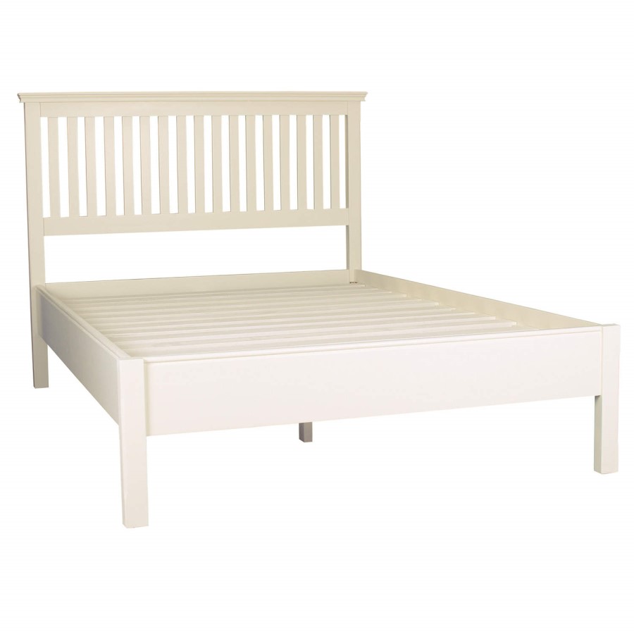 GRADE A1 - Savannah Double Bed in Ivory/Cream