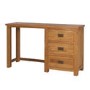 Rustic Saxon Oak Dressing Table