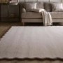 Large Scalloped Natural Rug - 290 x 200 cm - Elsie - Origins