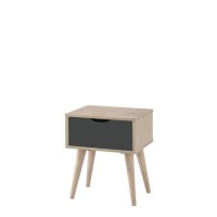 LPD Limited Scandi Oak & Grey Side Table