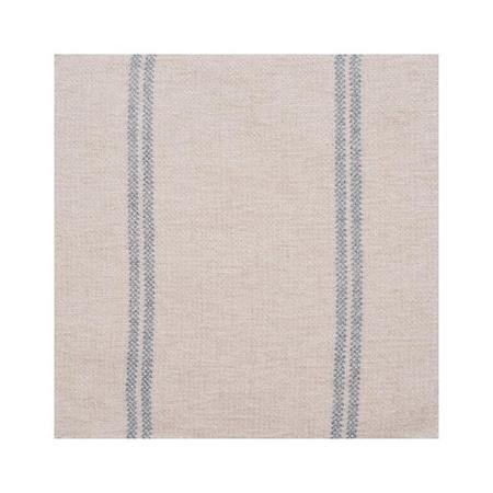 Blue Stripe Chenille Fibre Filled Sofa Scatter Cushion - 50 x 30cm - Payton