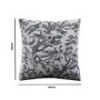 Beige Patterned Sofa Scatter Cushion - 45 x 45cm - Aether
