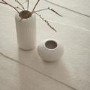 Hand Carved Striped Beige Rug - 170 x 120 cm - Rock - Origins