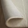 Hand Carved Striped Beige Rug - 170 x 120 cm - Rock - Origins