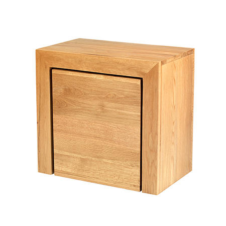 Chunky Solid Oak Nest of Tables