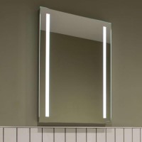 Sensio Lumino Evo+ Rectangular Bathroom Mirror with Battery Operated Lights - 300 x 450mm