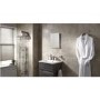 LED Bathroom Mirror Battery Operated - 390 x 500mm - Sensio Isla
