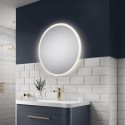 SE30682C0 Sensio Como Round Backlit Heated Bathroom Mirror with Lights 600mm