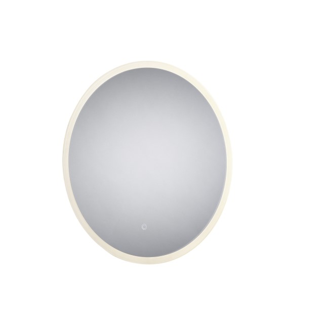 Sensio Como Round Backlit Heated Bathroom Mirror with Lights 600mm