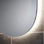 Sensio Mistral Teardrop Backlit Heated Bathroom Mirror with Lights 550 x 800mm