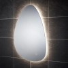 Sensio Mistral Teardrop Backlit LED Heated Bathroom Mirror 550 x 800mm
