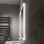 Sensio Libra Rectangular Heated Bathroom Mirror with Lights Ultra Slim 700 x 500mm