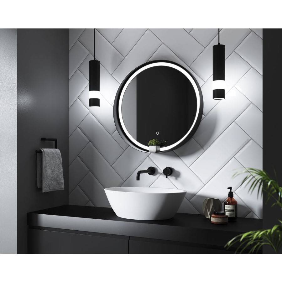 IP44 Black Bathroom Pendant Light - Solinas