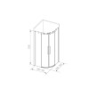 Quadrant Shower Enclosure - 900 x 900mm