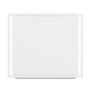 GRADE A1 - Selena White High Gloss Bedside Table With LED Light