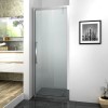 760 x 1850 Pivot Shower Door - 8mm Easy Clean Glass - Taylor &amp; Moore 