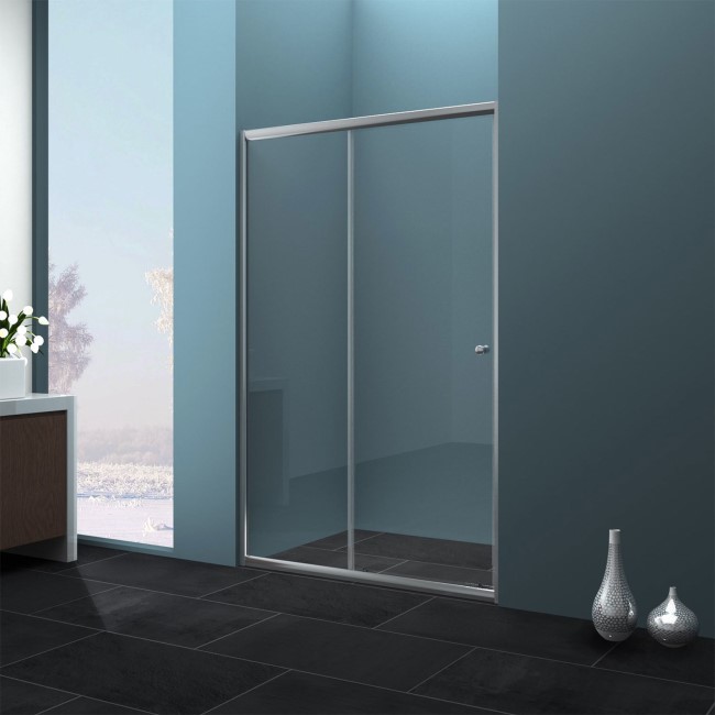 1000 Sliding Shower Door - Universal Fit 4mm Glass- Taylor & Moore