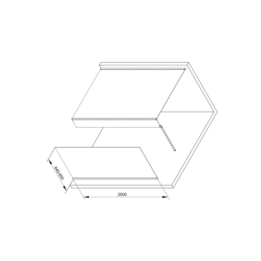 Side Panel Shower Side Panel - 650 x 2000mm