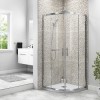 Quadrant Shower Enclosure with Twin Sliding Door - 1000 x 1000mm