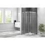 Offset Quadrant Sliding Shower Enclosure 1200 x 900mm - 6mm Easy Clean Glass - Taylor & Moore Range