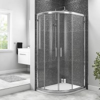 Offset Quadrant Sliding Shower Enclosure 800mm - 6mm Easy Clean Glass - Taylor & Moore Range