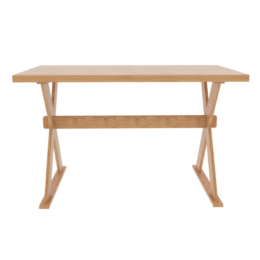 Seville Solid Wood Oak Finish Dining Table