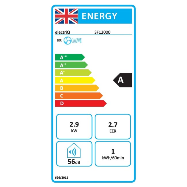 electriQ 10000 BTU Portable Air Conditioner