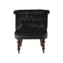 Shannon Crushed Velvet Black Chair