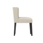 Beige Upholstered Buttoned Dining Chair - Shay