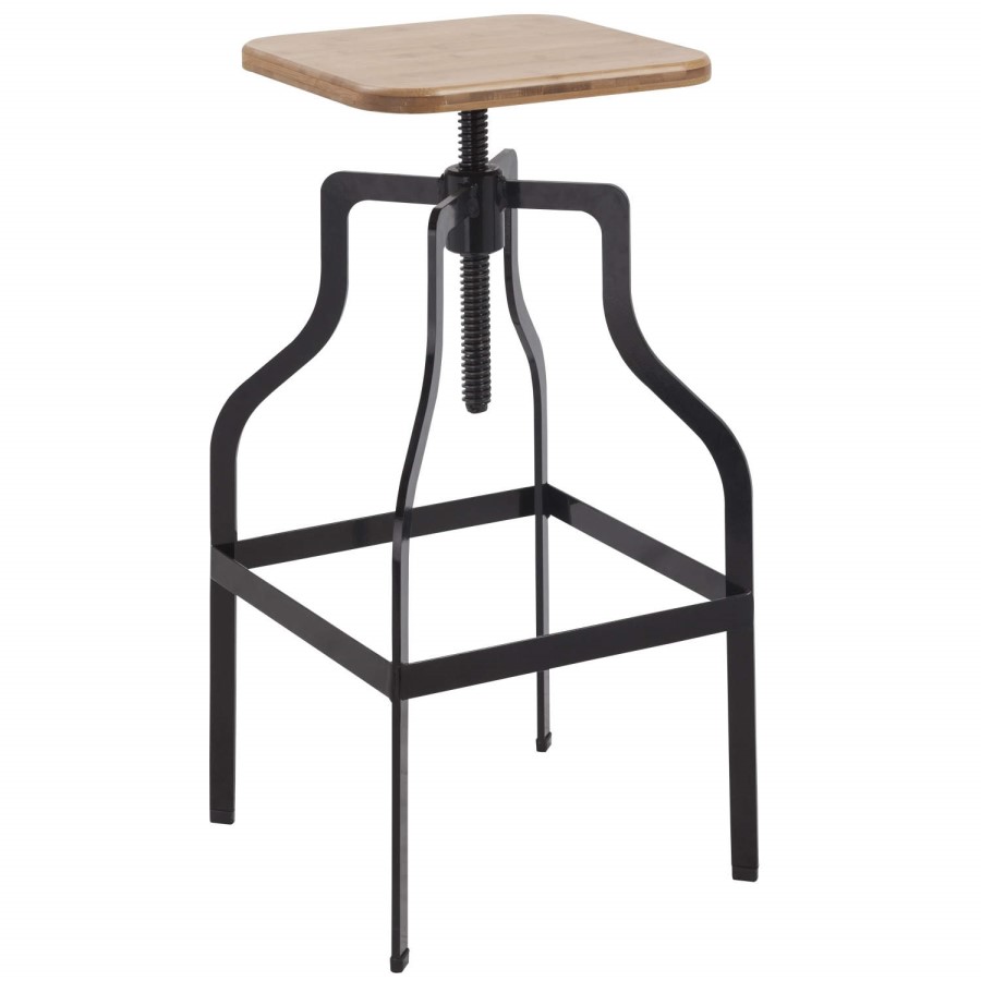 Shoreditch Bar Stool Black