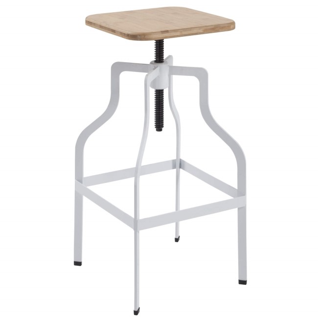 LPD Shoreditch Bar Stool in White