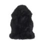 Black Double Genuine Sheepskin Rug - 175 x 70 cm - Origins