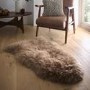Brown Single Genuine Sheepskin Rug - 95 x 65 cm - Origins