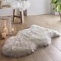 Natural Single Genuine Sheepskin Rug - 95 x 65 cm - Origins