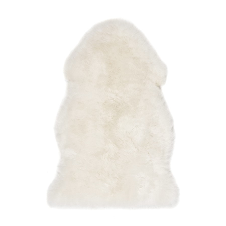 Natural Single Genuine Sheepskin Rug - 95 x 65 cm - Origins