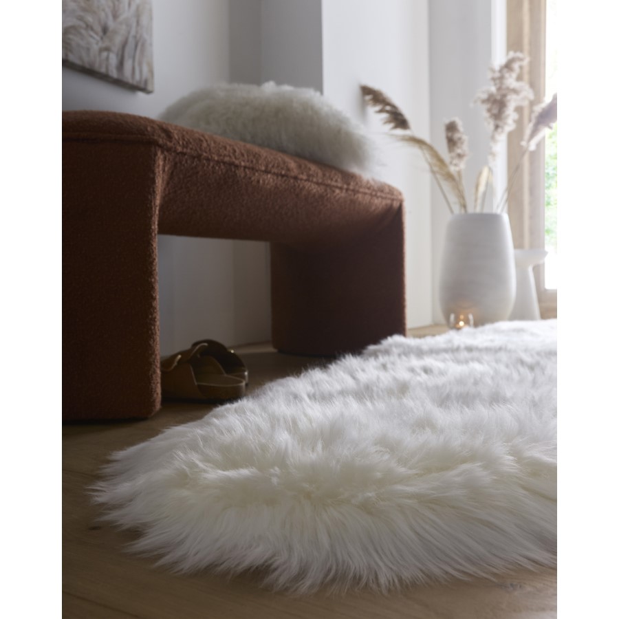 Natural Quad Genuine Sheepskin Rug - 160 x 105 cm - Origins