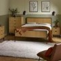 Oak Effect Double Bed Frame - Julian Bowen
