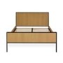 Oak Effect Double Bed Frame - Julian Bowen
