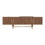 Large Walnut TV Unit with Storage - TV's up to 70" - Sidney