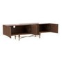 Large Walnut TV Unit with Storage - TV's up to 70" - Sidney