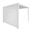 SIDESCREEN002 White 3m Texteline Side Screen