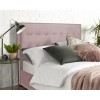 Siena Double Bed Frame in Blush Plush Velvet