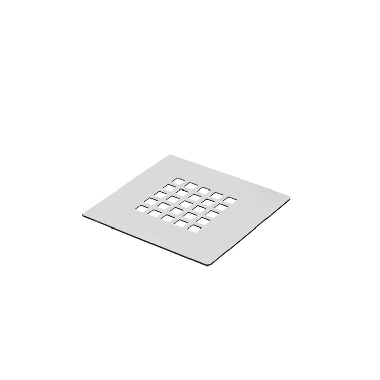 1000x800mm Rectangular Shower Tray with Grate - Grey Stone Resin Slate Effect - Sileti