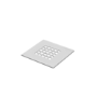 1000x800mm Stone Resin Cream Slate Effect Low Profile Rectangular Shower Tray with Grate - Siltei