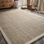 Large Sisal Beige Rug with Border - 290 x 200 cm - Sisal - Origins